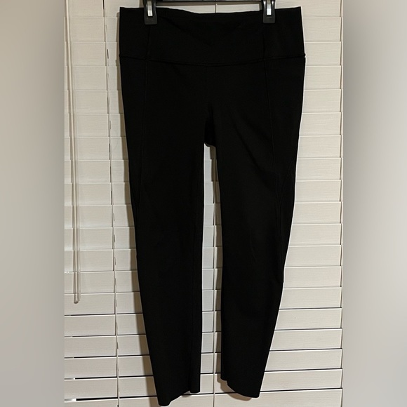 ATHLETA VELOCITY STASH POCKET 7/8 TIGHT WOMEN BLACK XSP - Picture 4 of 8